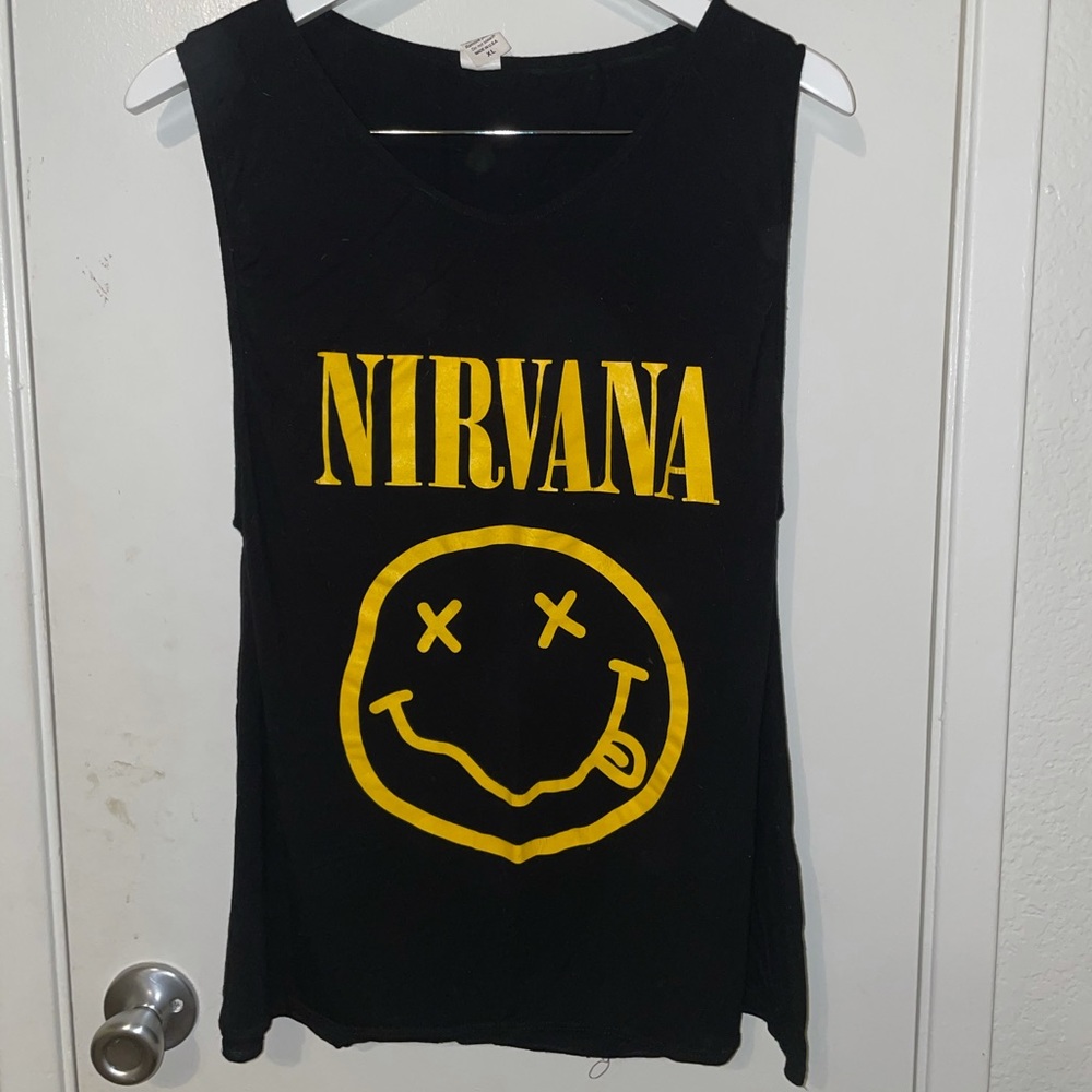 Nirvana tank top
